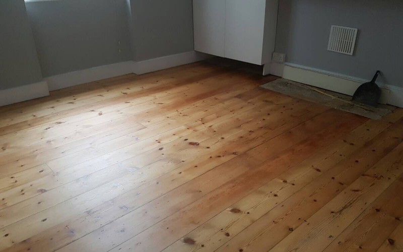 Pine Flooring Renovation - After