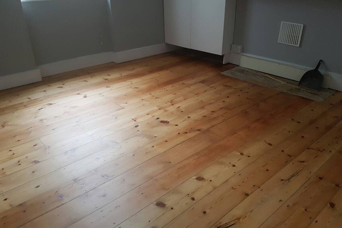 Pine Flooring Renovation - After