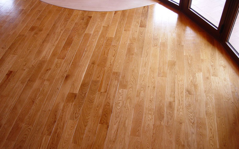 Stained Solid Oak Strips