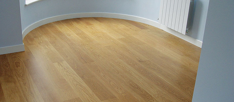 Wood Flooring Grade - Select Grade Oak Natural Finish
