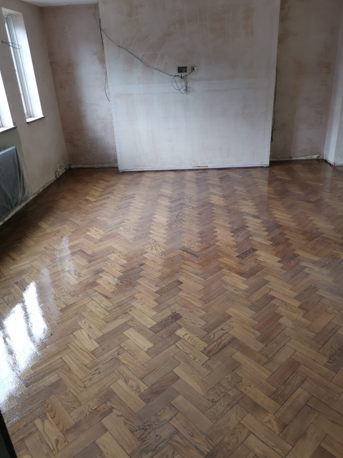 204051 Reclaimed Parquet Installation (7) 204051 Reclaimed Parquet Installation